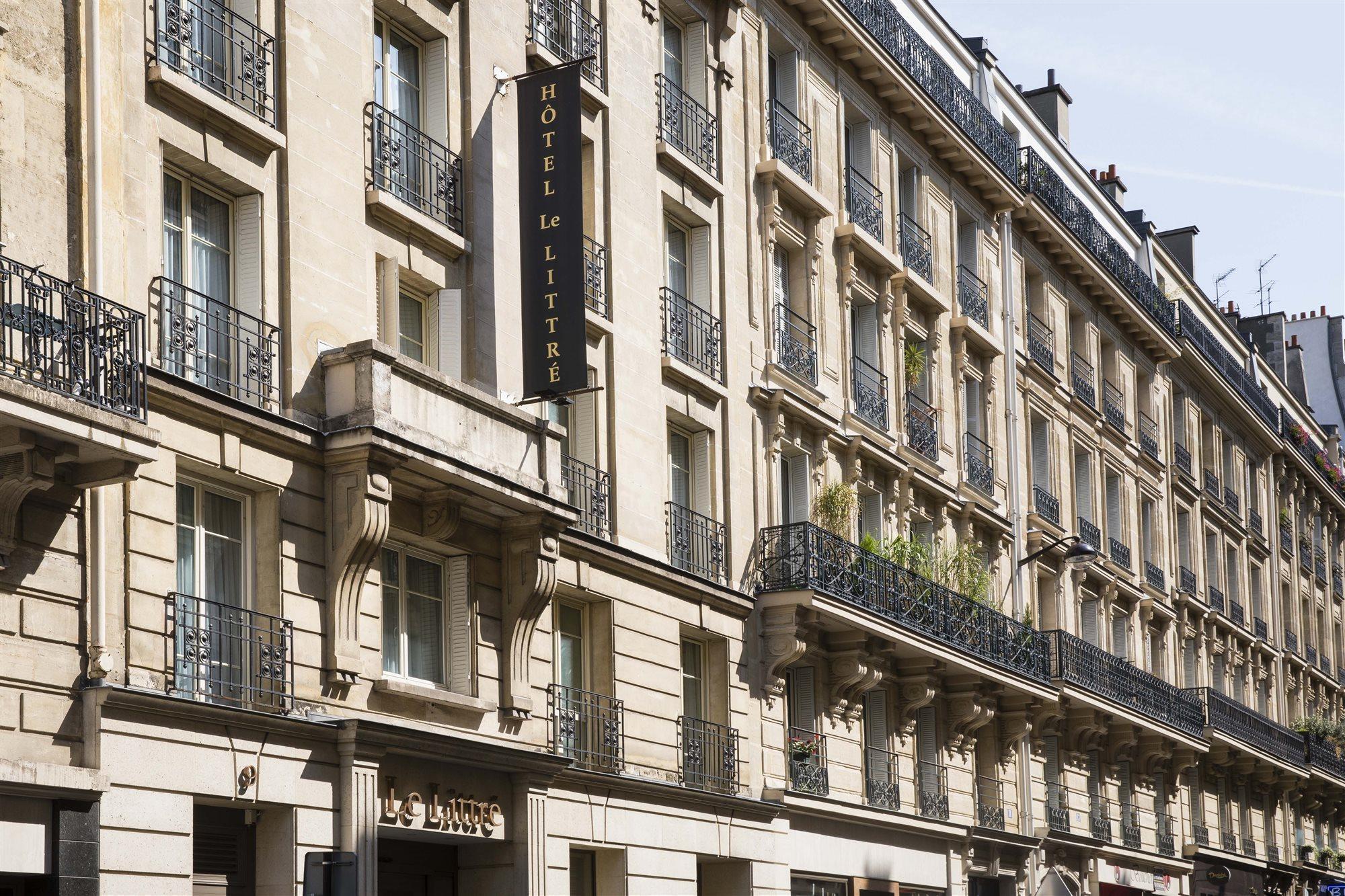 Le Littre Hotell Paris Eksteriør bilde